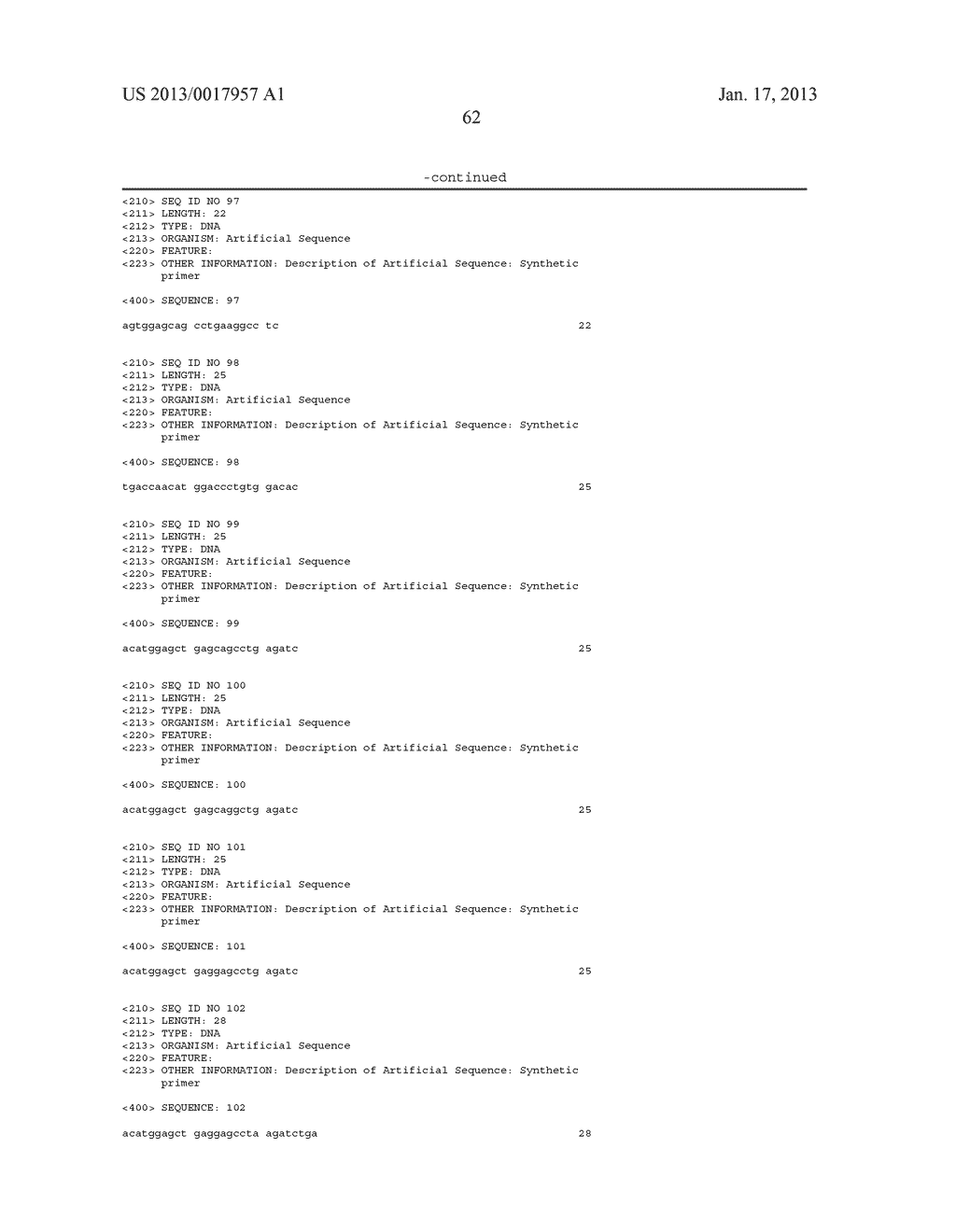 METHODS OF MONITORING CONDITIONS BY SEQUENCE ANALYSIS - diagram, schematic, and image 90