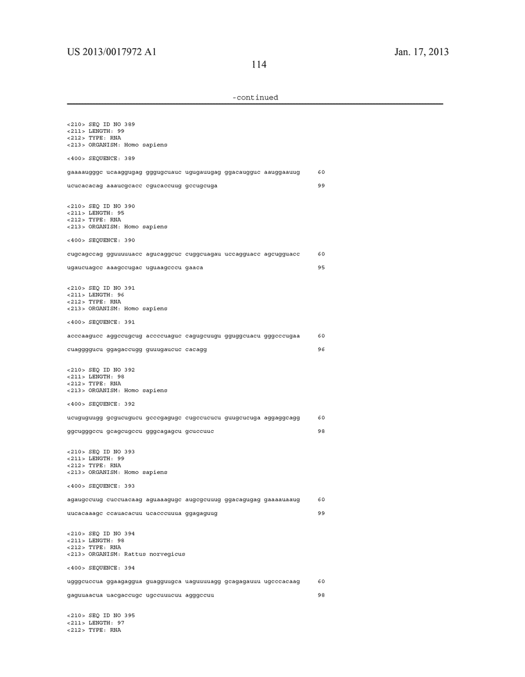 METHOD AND COMPOSITIONS INVOLVING MICRORNA - diagram, schematic, and image 145