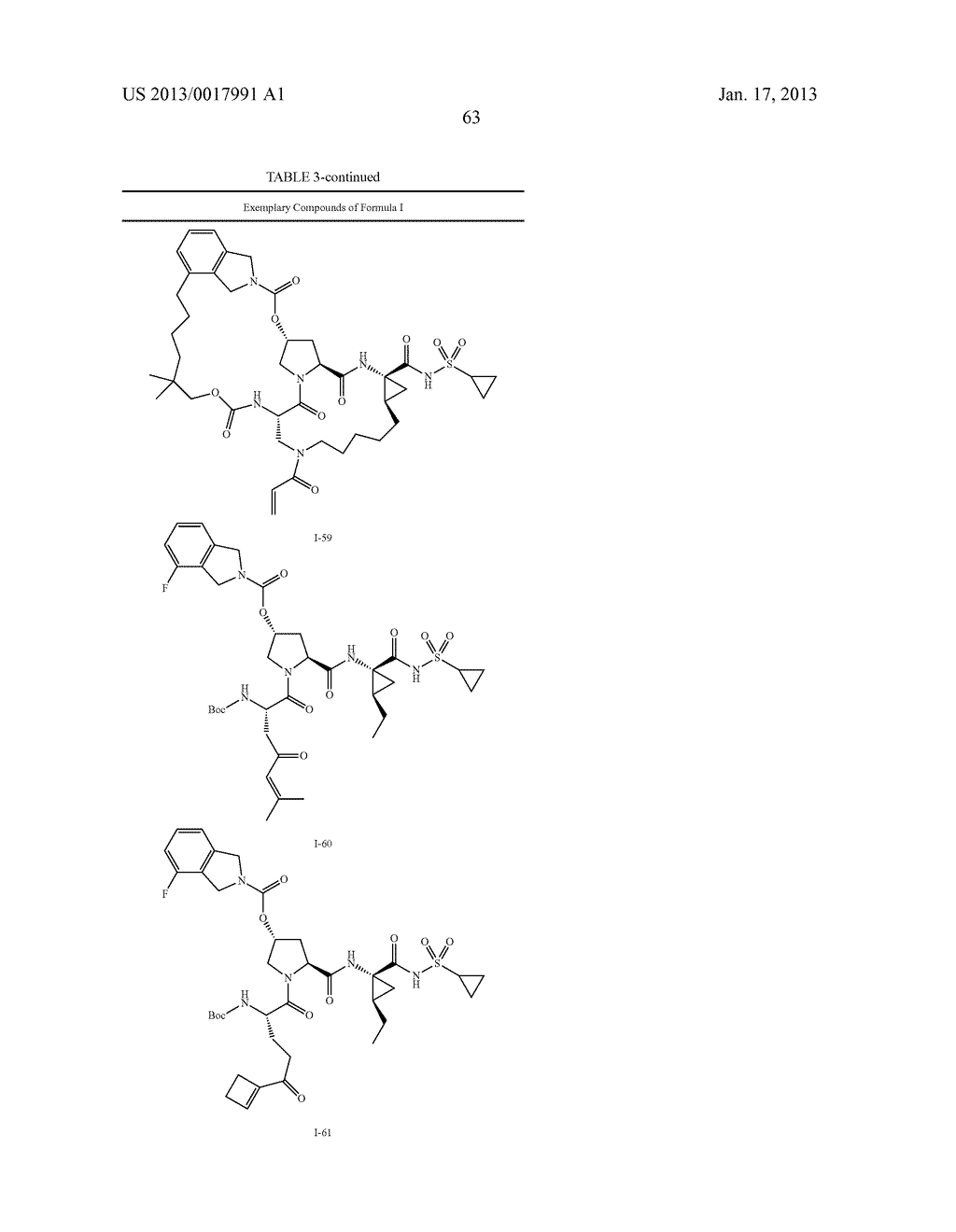 HCV PROTEASE INHIBITORS AND USES THEREOF - diagram, schematic, and image 75