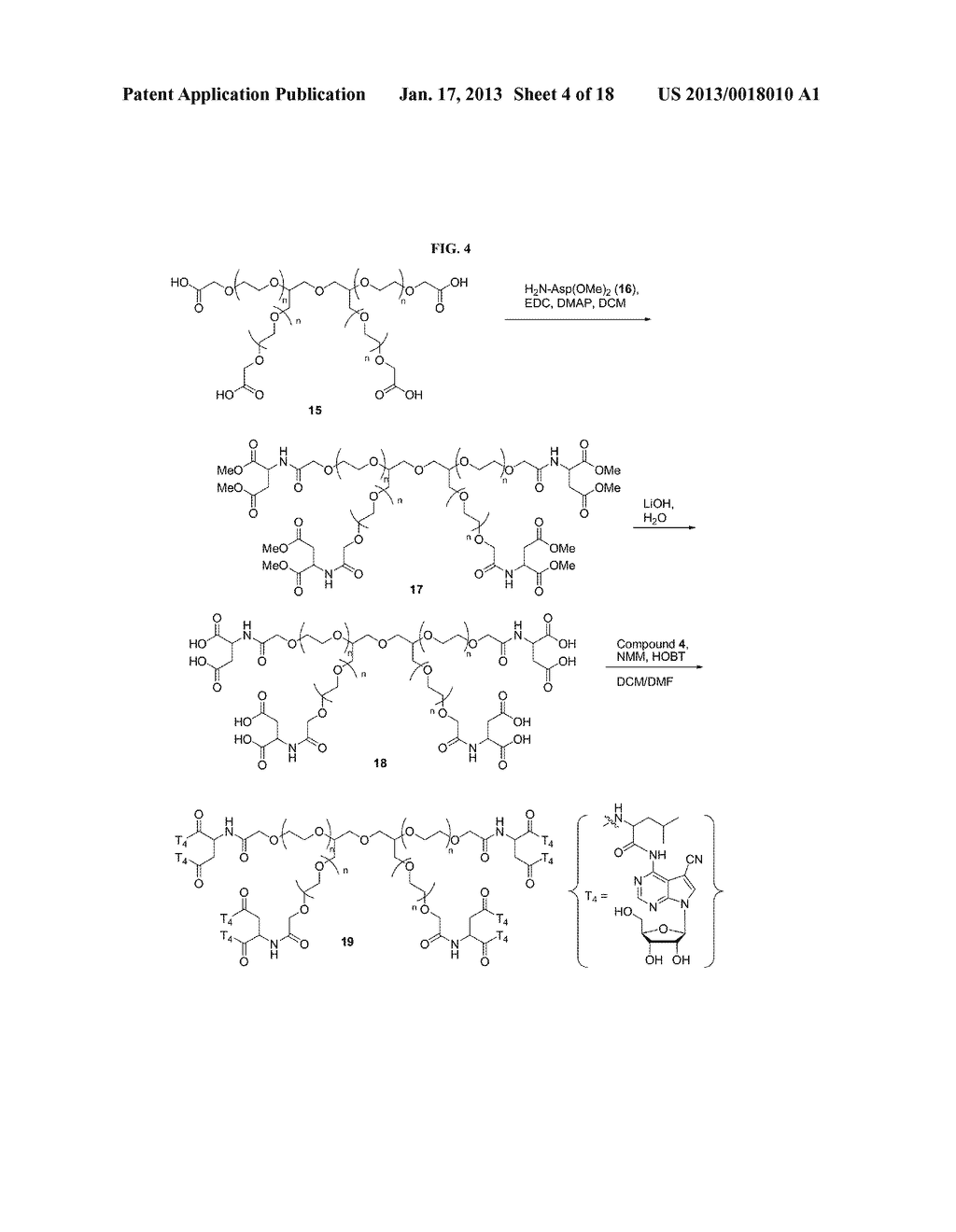 POLYMERIC CONJUGATES OF ADENINE NUCLEOSIDE ANALOGS - diagram, schematic, and image 05