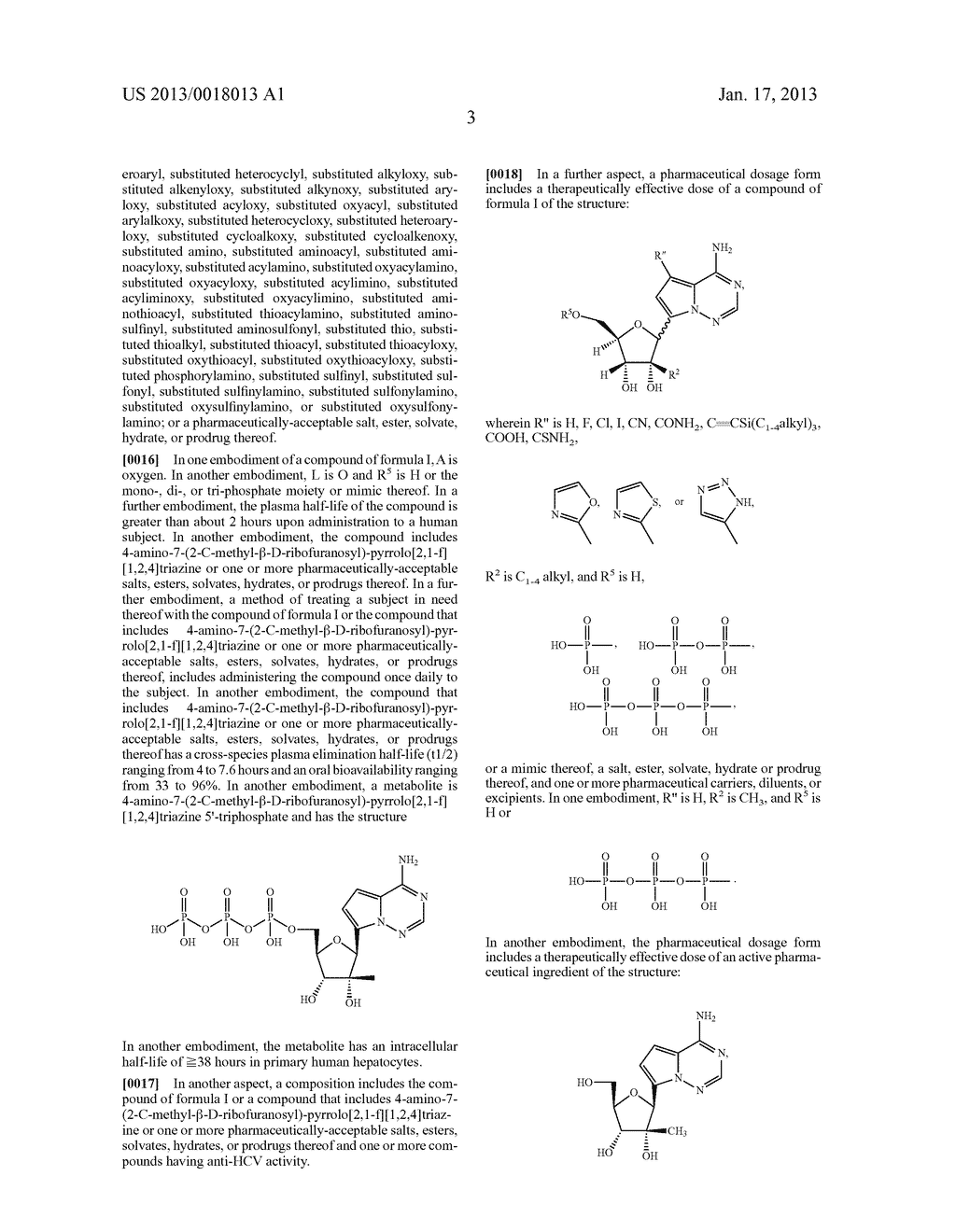 BICYCLIC NUCLEOSIDES AND NUCLEOTIDES AS THERAPEUTIC AGENTS - diagram, schematic, and image 04