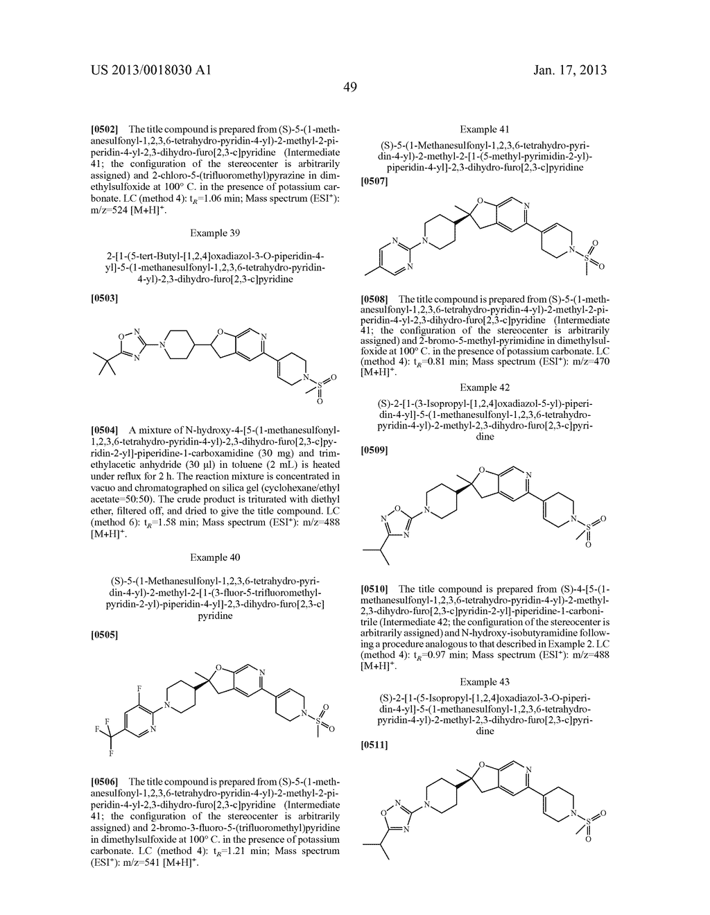 New compounds, pharmaceutical compositions and uses thereofAANM HIMMELSBACH; FrankAACI MittelbiberachAACO DEAAGP HIMMELSBACH; Frank Mittelbiberach DEAANM LANGKOPF; ElkeAACI Biberach an der RissAACO DEAAGP LANGKOPF; Elke Biberach an der Riss DEAANM NOSSE; BerndAACI Biberach an der RissAACO DEAAGP NOSSE; Bernd Biberach an der Riss DE - diagram, schematic, and image 50