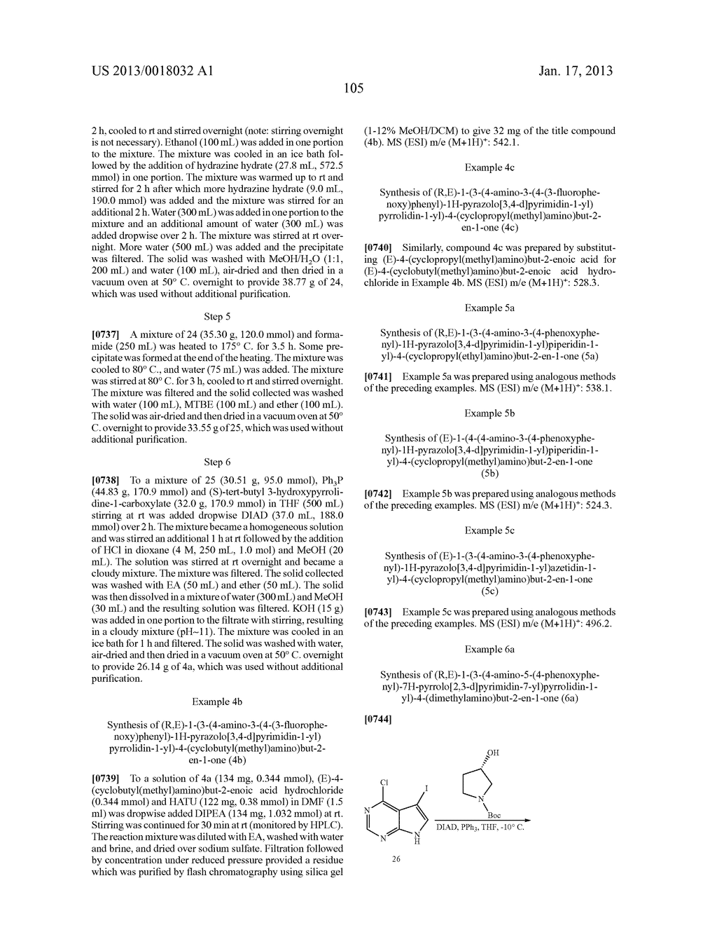 INHIBITORS OF BRUTON'S TYROSINE KINASE - diagram, schematic, and image 106