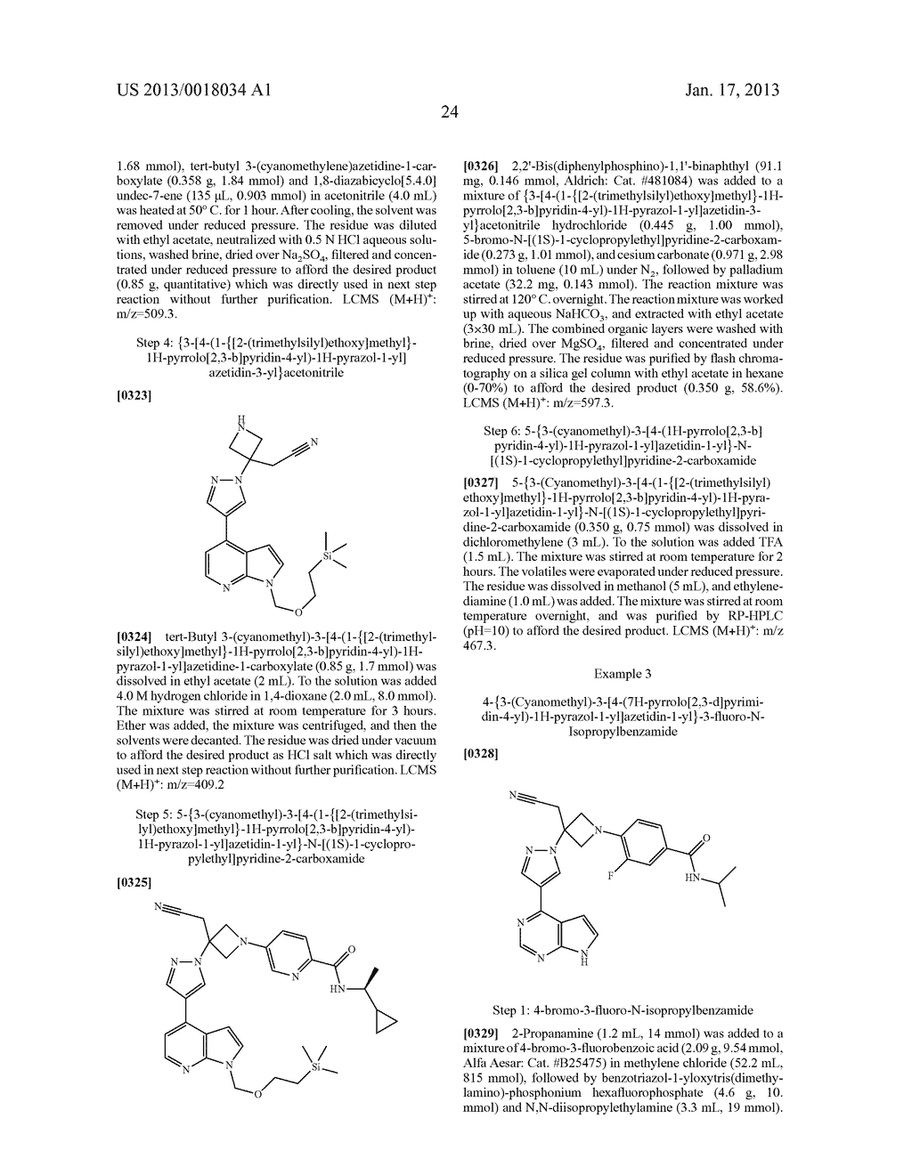 AZETIDINYL PHENYL, PYRIDYL OR PYRAZINYL CARBOXAMIDE DERIVATIVES AS JAK     INHIBITORS - diagram, schematic, and image 25