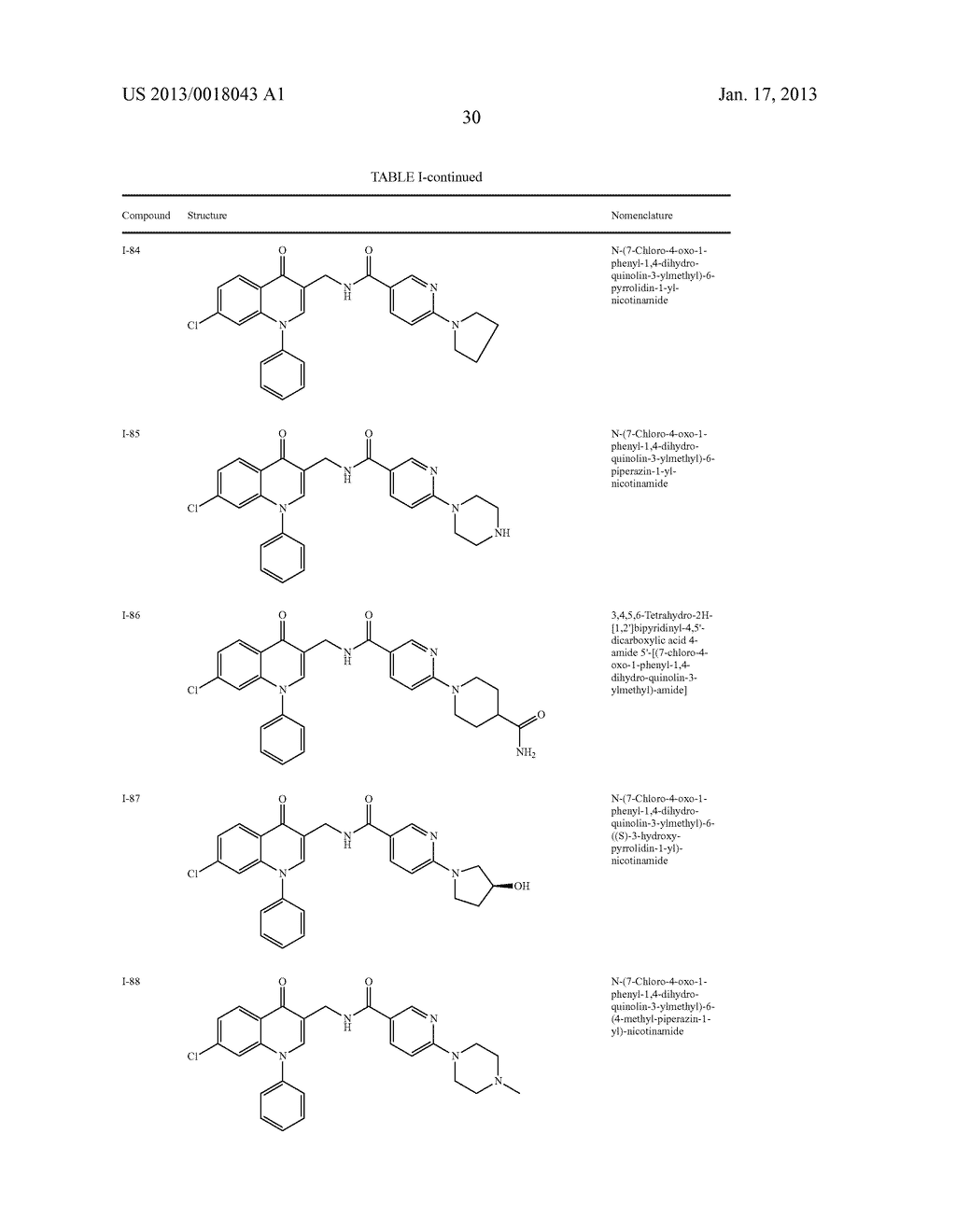 AMINOMETHYL QUINOLONE COMPOUNDS - diagram, schematic, and image 31