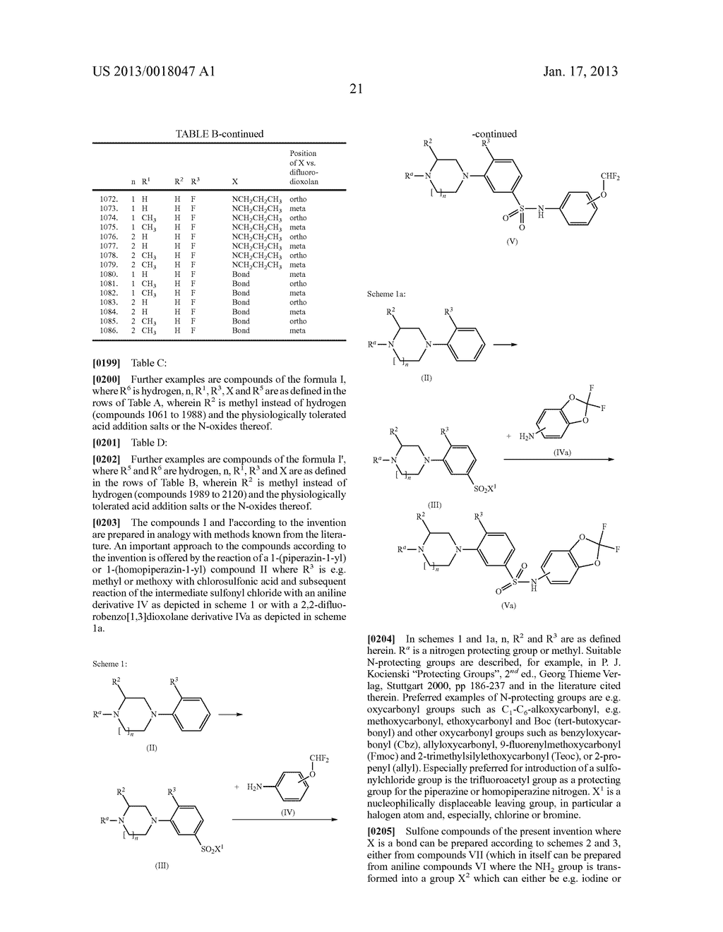 N-PHENYL-(PIPERAZINYL OR HOMOPIPERAZINYL)-BENZENESULFONAMIDE OR     BENZENESULFONYL-PHENYL-(PIPERAZINE OR HOMOPIPERAZINE) COMPOUNDS SUITABLE     FOR TREATING DISORDERS THAT RESPOND TO MODULATION OF THE SEROTONIN 5-HT6     RECEPTOR - diagram, schematic, and image 22