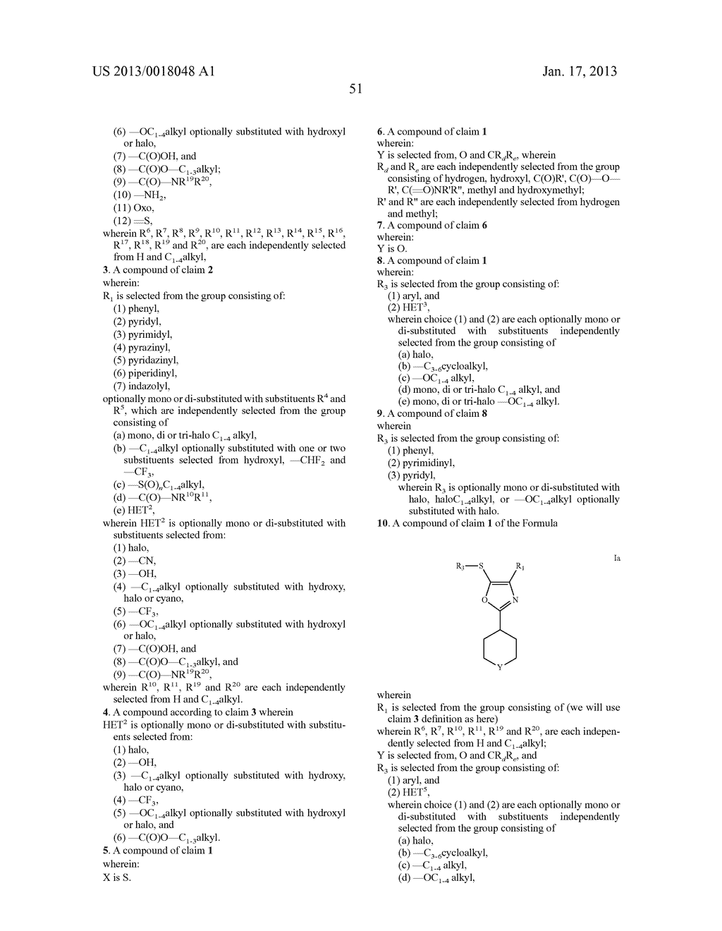 OXAZOLE DERIVATIVES USEFUL AS MODULATORS OF FAAH - diagram, schematic, and image 52