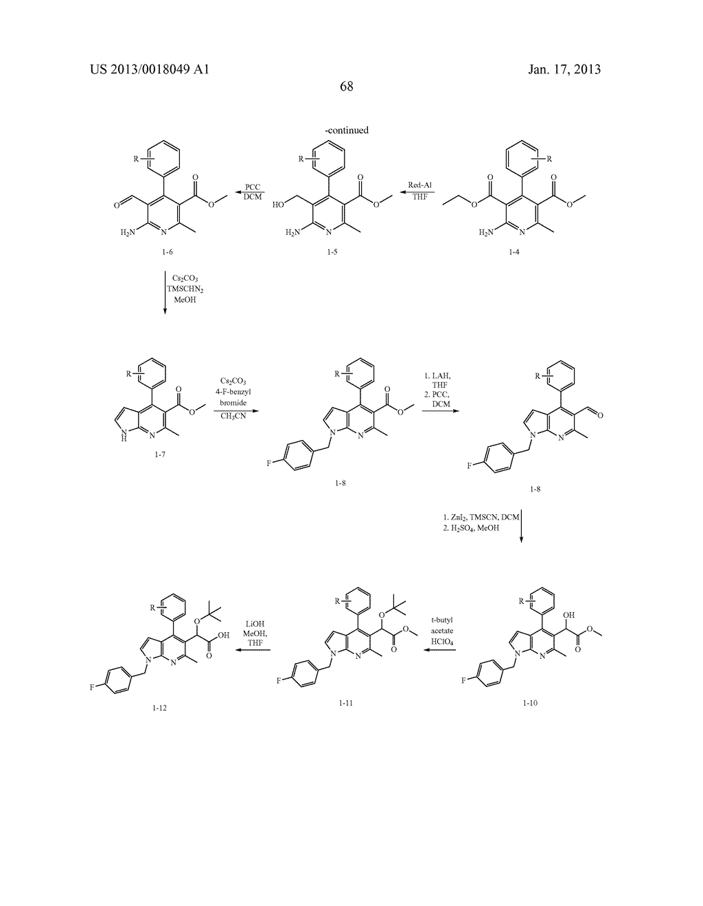 Azaindole Compounds and Methods for Treating HIV - diagram, schematic, and image 69