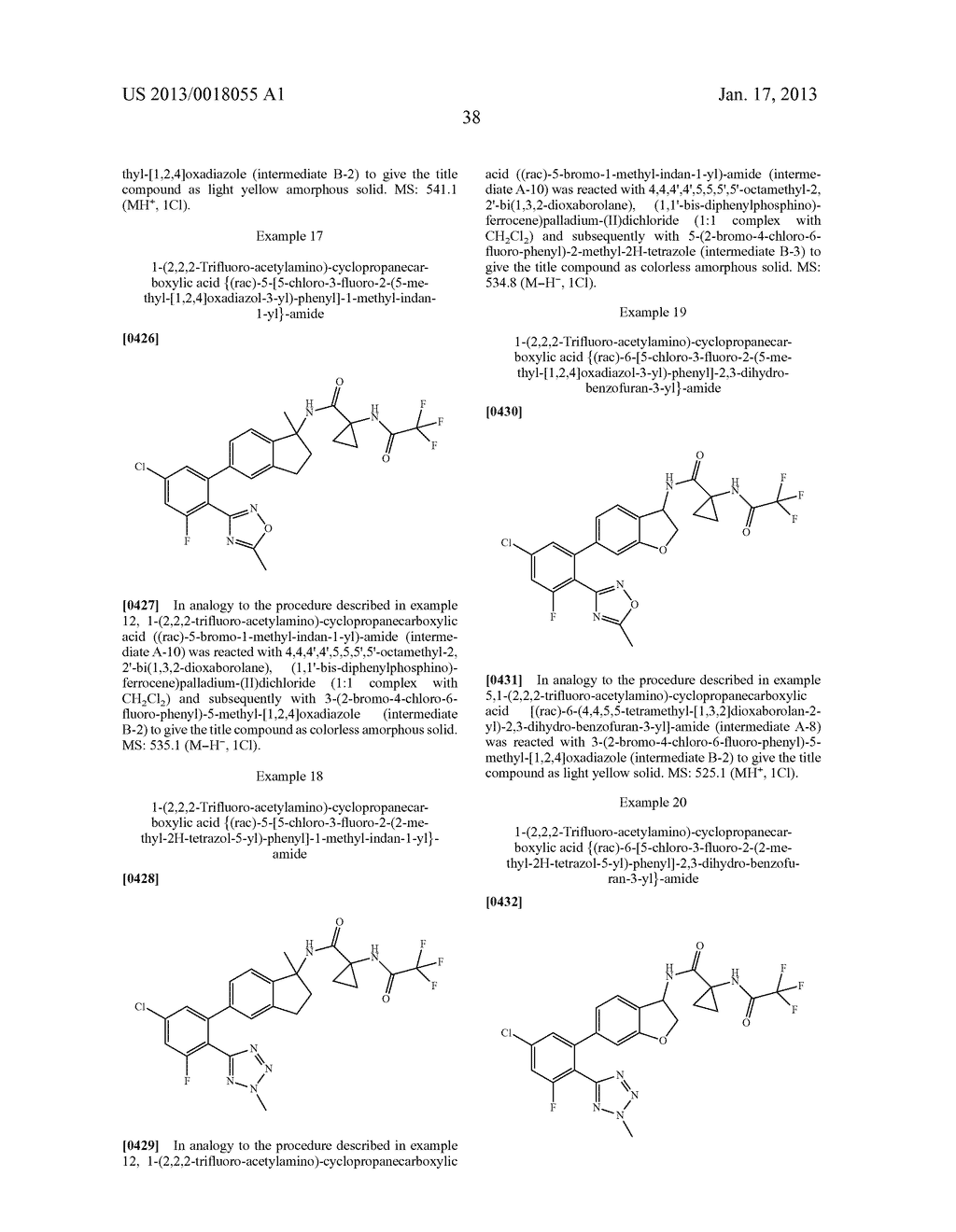 NEW ARYL-BENZOCYCLOALKYL AMIDE DERIVATIVESAANM Aebi; JohannesAACI BinningenAACO CHAAGP Aebi; Johannes Binningen CHAANM Binggeli; AlfredAACI BinningenAACO CHAAGP Binggeli; Alfred Binningen CHAANM Hertel; CorneliaAACI BrislachAACO CHAAGP Hertel; Cornelia Brislach CHAANM Konkar; Anish AshokAACI BinningenAACO CHAAGP Konkar; Anish Ashok Binningen CHAANM Kuehne; HolgerAACI LoerrachAACO DEAAGP Kuehne; Holger Loerrach DEAANM Kuhn; BerndAACI Reinach BLAACO CHAAGP Kuhn; Bernd Reinach BL CHAANM Maerki; Hans P.AACI BaselAACO CHAAGP Maerki; Hans P. Basel CHAANM Wang; HaiyanAACI AllschwilAACO CHAAGP Wang; Haiyan Allschwil CH - diagram, schematic, and image 39