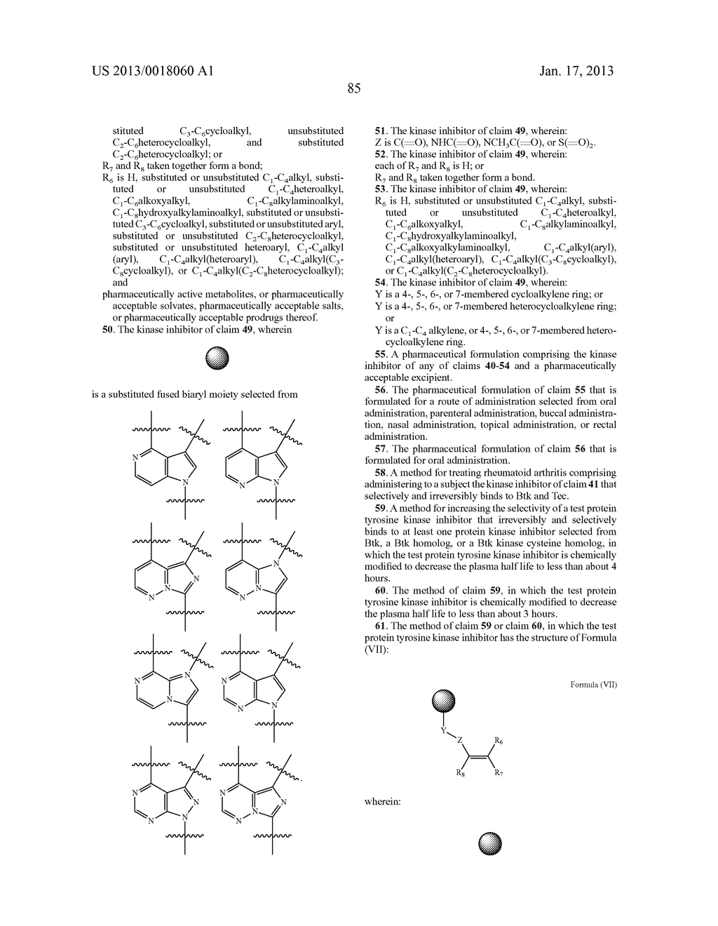 INHIBITORS OF BRUTON'S TYROSINE KINASE - diagram, schematic, and image 93