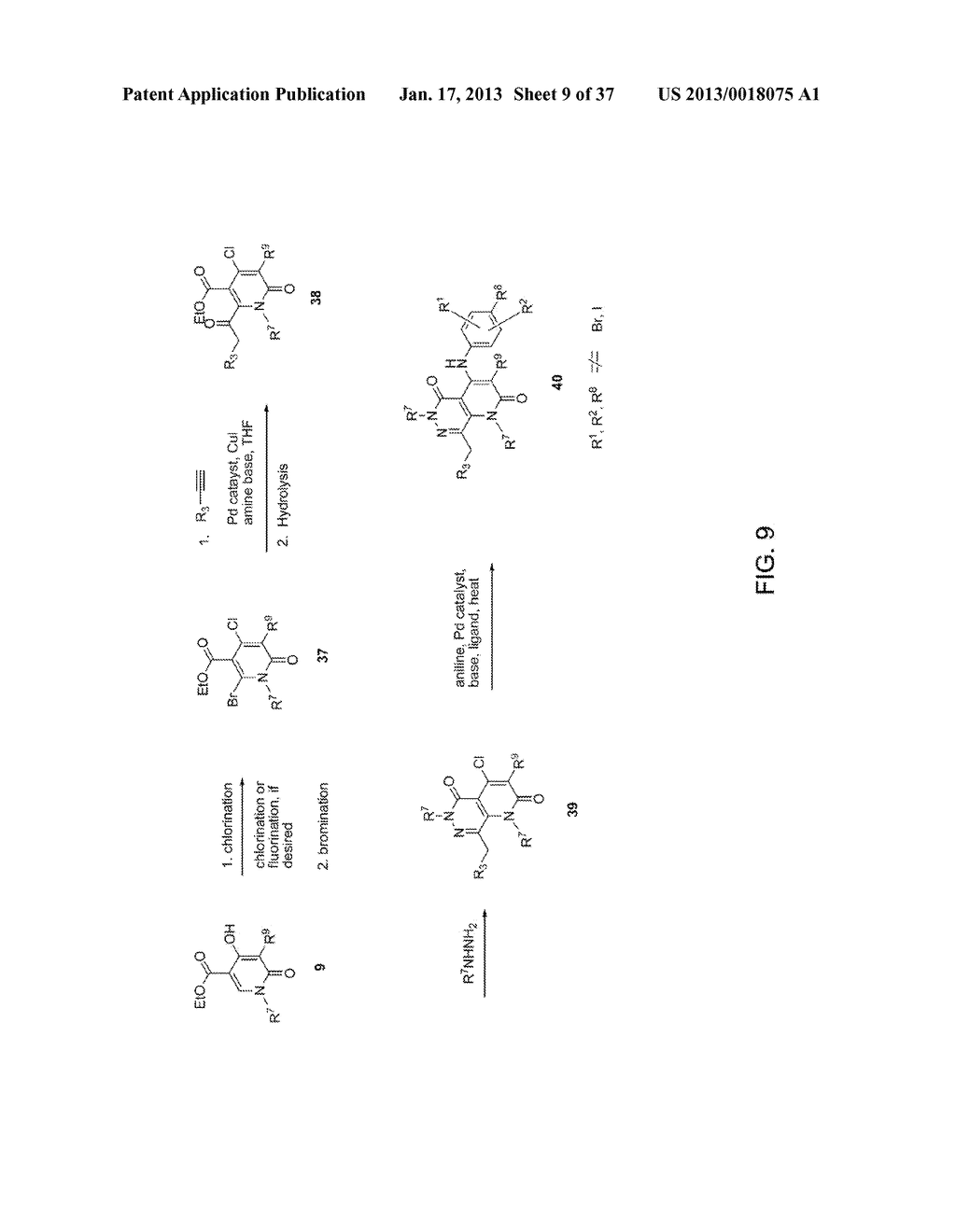 HETEROCYCLIC INHIBITORS OF MEK AND METHODS OF USE THEREOF - diagram, schematic, and image 10