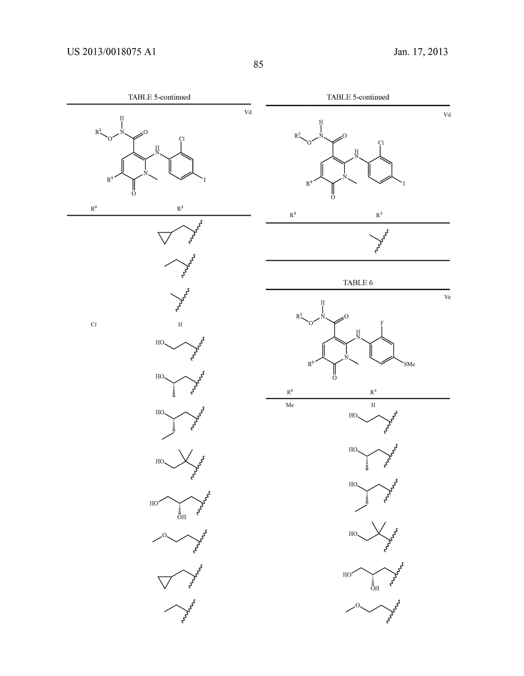 HETEROCYCLIC INHIBITORS OF MEK AND METHODS OF USE THEREOF - diagram, schematic, and image 123