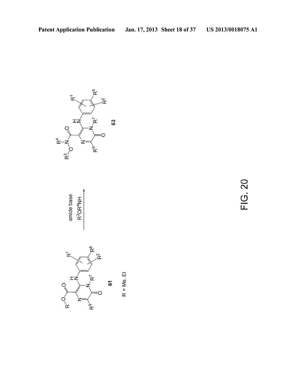 HETEROCYCLIC INHIBITORS OF MEK AND METHODS OF USE THEREOF - diagram, schematic, and image 19