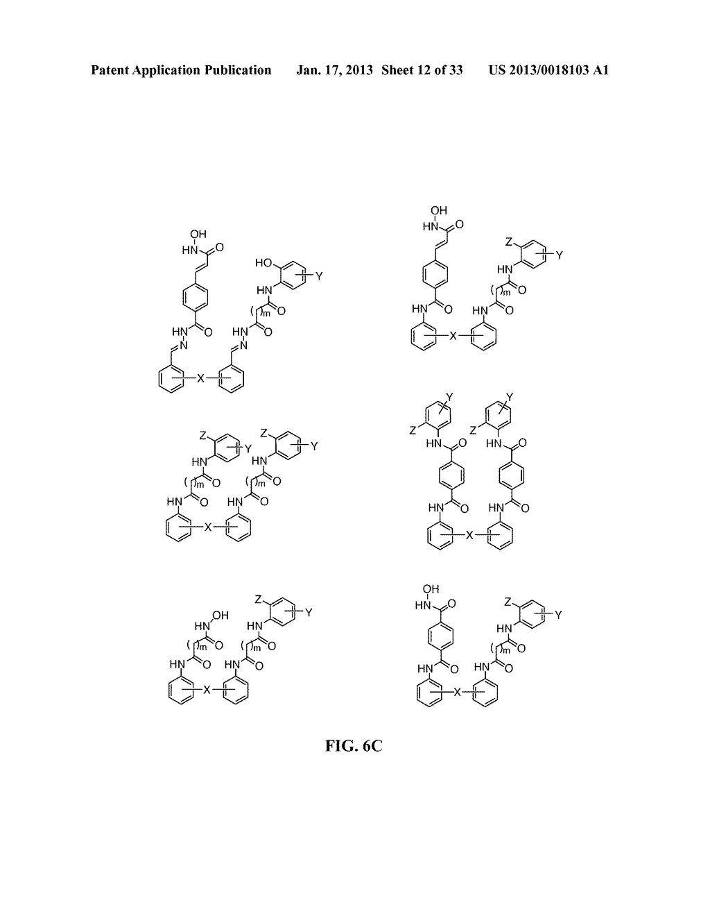 BIFUNCTIONAL HISTONE DEACETYLASE INHIBITORS - diagram, schematic, and image 13