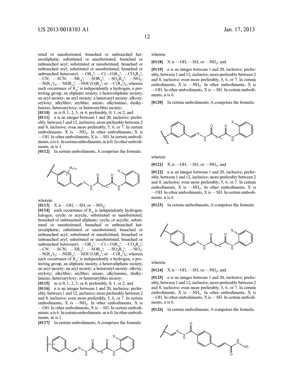 BIFUNCTIONAL HISTONE DEACETYLASE INHIBITORS - diagram, schematic, and image 46