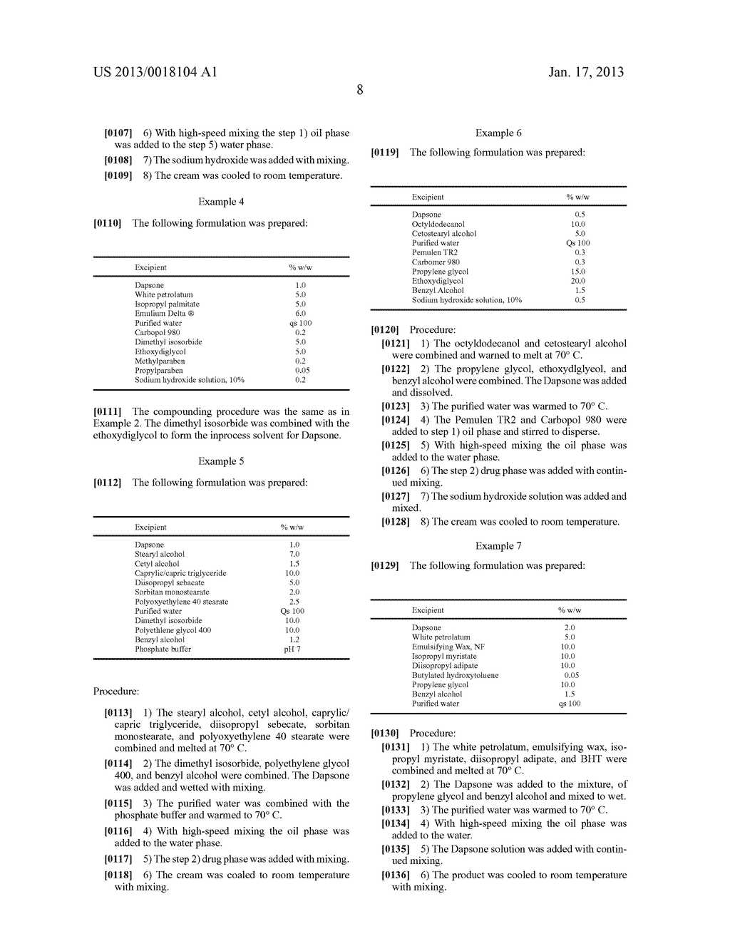 EMULSIVE COMPOSITION CONTAINING DAPSONE - diagram, schematic, and image 09