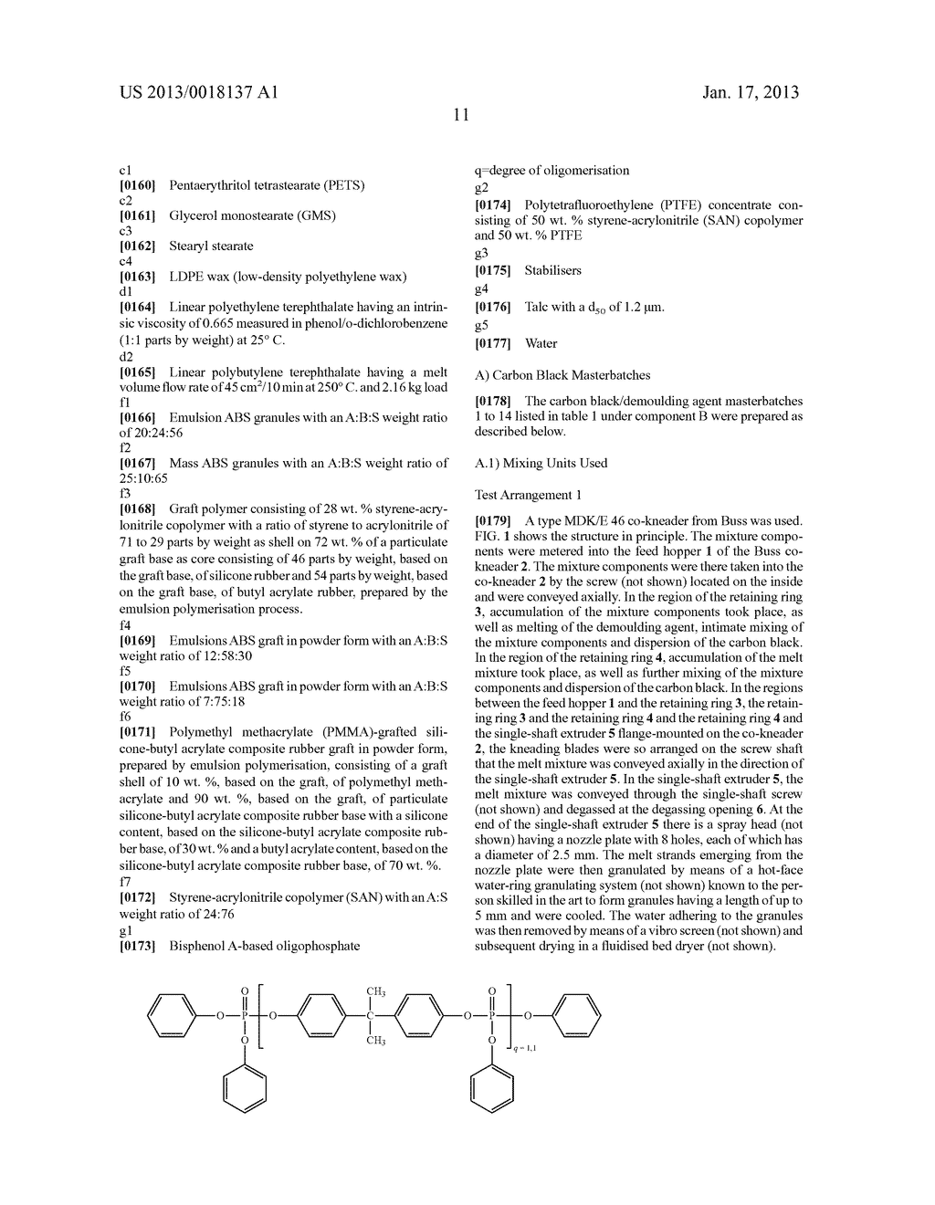 PROCESS FOR IMPROVING CARBON BLACK DISPERSIONAANM SEIDEL; AndreasAACI DormagenAACO DEAAGP SEIDEL; Andreas Dormagen DEAANM THIEM; Hans-JuergenAACI DormagenAACO DEAAGP THIEM; Hans-Juergen Dormagen DEAANM RUDOLF; ReinerAACI LagenfeldAACO DEAAGP RUDOLF; Reiner Lagenfeld DEAANM REICHENAUER; JoergAACI KrefeldAACO DEAAGP REICHENAUER; Joerg Krefeld DEAANM ECKEL; ThomasAACI DormagenAACO DEAAGP ECKEL; Thomas Dormagen DE - diagram, schematic, and image 24