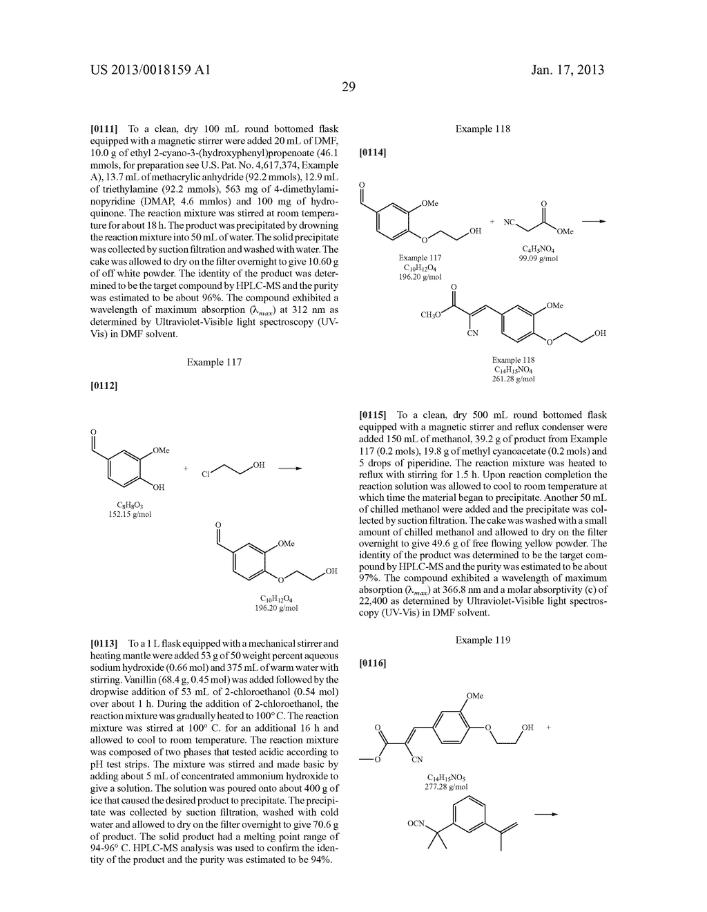 COPOLYMERIZABLE METHINE AND ANTHRAQUINONE COMPOUNDS AND ARTICLES     CONTAINING THEM - diagram, schematic, and image 30