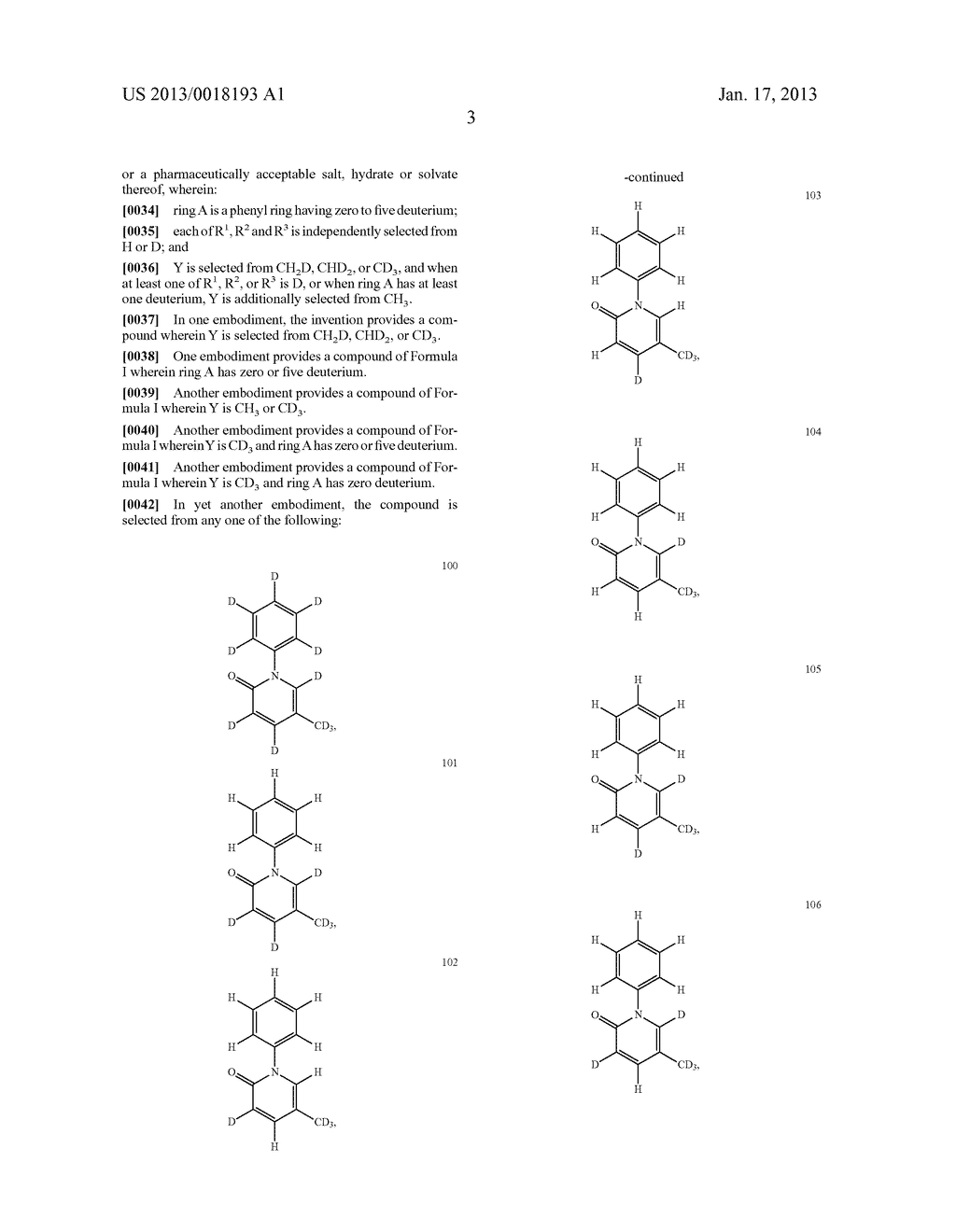 DEUTERATED PIRFENIDONE - diagram, schematic, and image 12