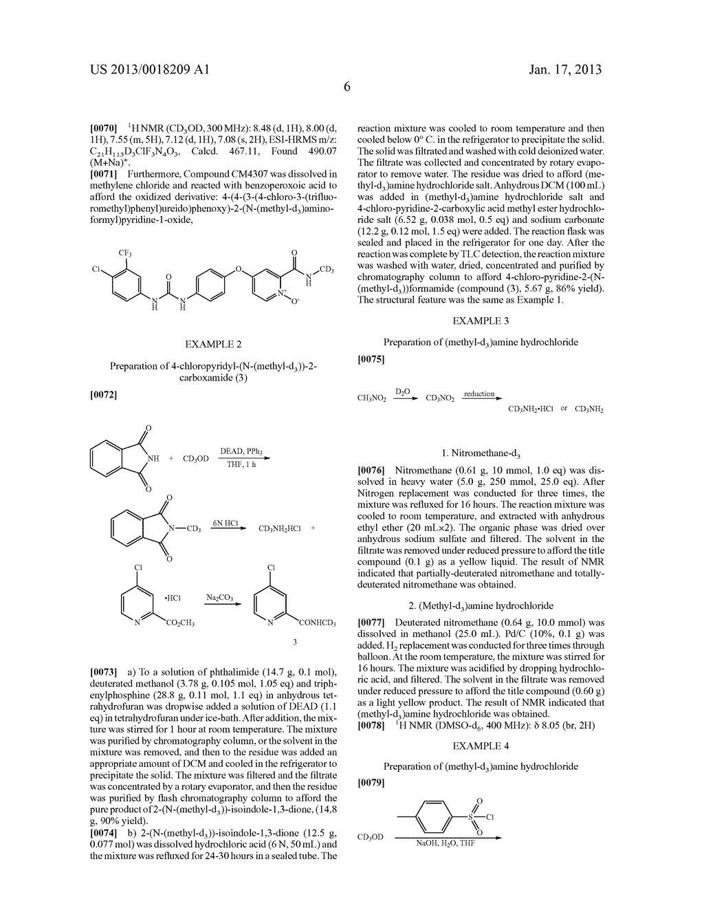 PREPARATION METHODS OF METHYL-D3-AMINE AND SALTS THEREOFAANM Gao; XiaoyongAACI KunshanAACO CNAAGP Gao; Xiaoyong Kunshan CNAANM Feng; WeidongAACI KunshanAACO CNAAGP Feng; Weidong Kunshan CNAANM Dai; XiaojunAACI KunshanAACO CNAAGP Dai; Xiaojun Kunshan CN - diagram, schematic, and image 07