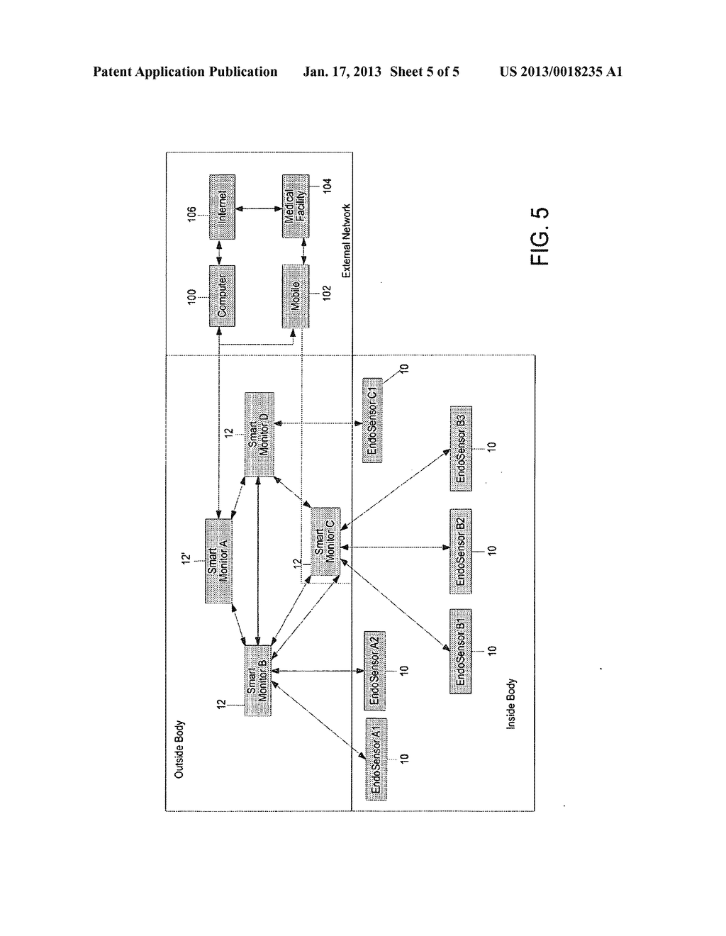 SYSTEM AND METHOD FOR WIRELESS BIOSENSOR MONITORING - diagram, schematic, and image 06