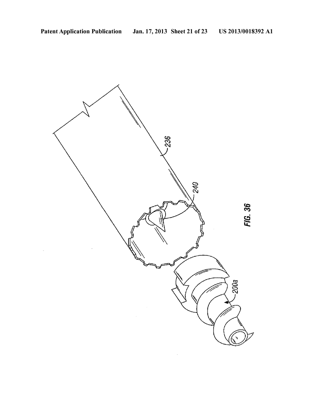 MULTIPLE MEMBER INTERCONNECT FOR SURGICAL INSTRUMENT AND ABSORBABLE SCREW     FASTENER - diagram, schematic, and image 22