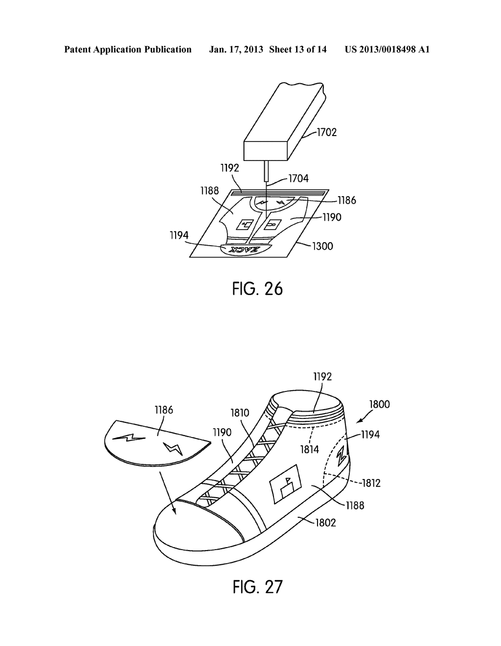 System for Designing a Customized Article of Footwear - diagram, schematic, and image 14