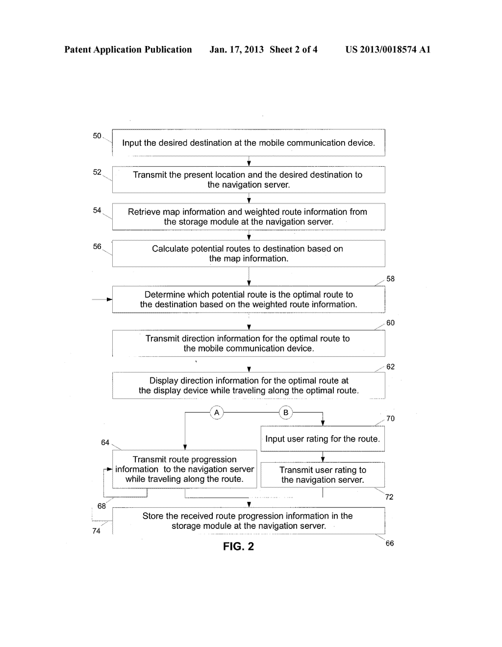 SYSTEM AND METHOD FOR DETERMINING AN OPTIMAL ROUTE USING AGGREGATED ROUTE     INFORMATIONAANM Adler; AndrewAACI Canoga ParkAAST CAAACO USAAGP Adler; Andrew Canoga Park CA US - diagram, schematic, and image 03