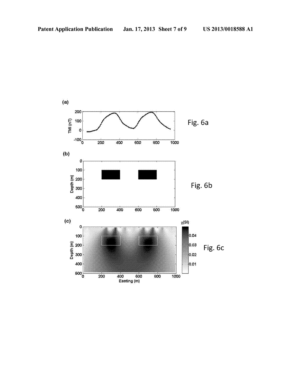 METHOD OF REAL TIME SUBSURFACE IMAGING USING GRAVITY AND/OR MAGNETIC DATA     MEASURED FROM A MOVING PLATFORM - diagram, schematic, and image 08