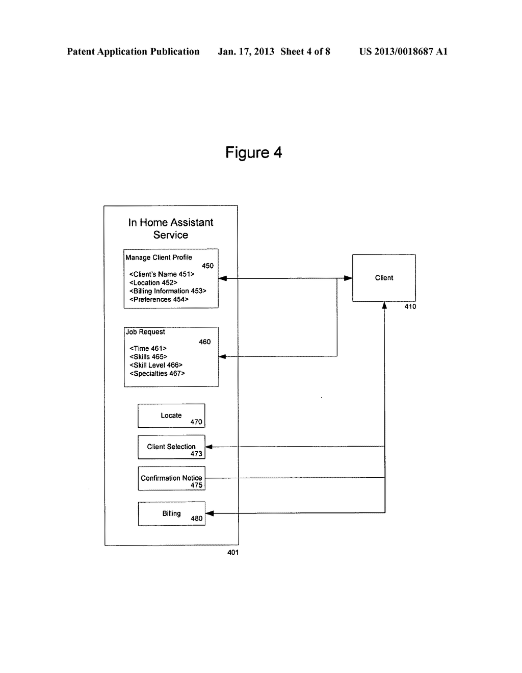 SYSTEM AND METHOD FOR A HOUSEHOLD SERVICES MARKETPLACE - diagram, schematic, and image 05