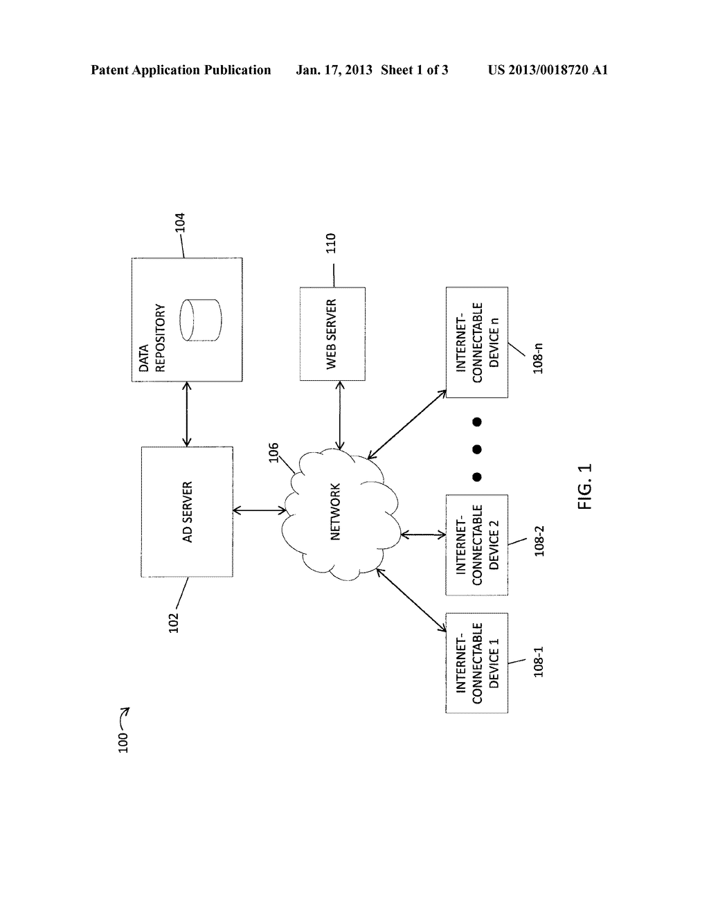 METHODS AND SYSTEMS FOR PROCESSING ADVERTISEMENT INTERACTIONS FOR INTERNET     ADVERTISING - diagram, schematic, and image 02