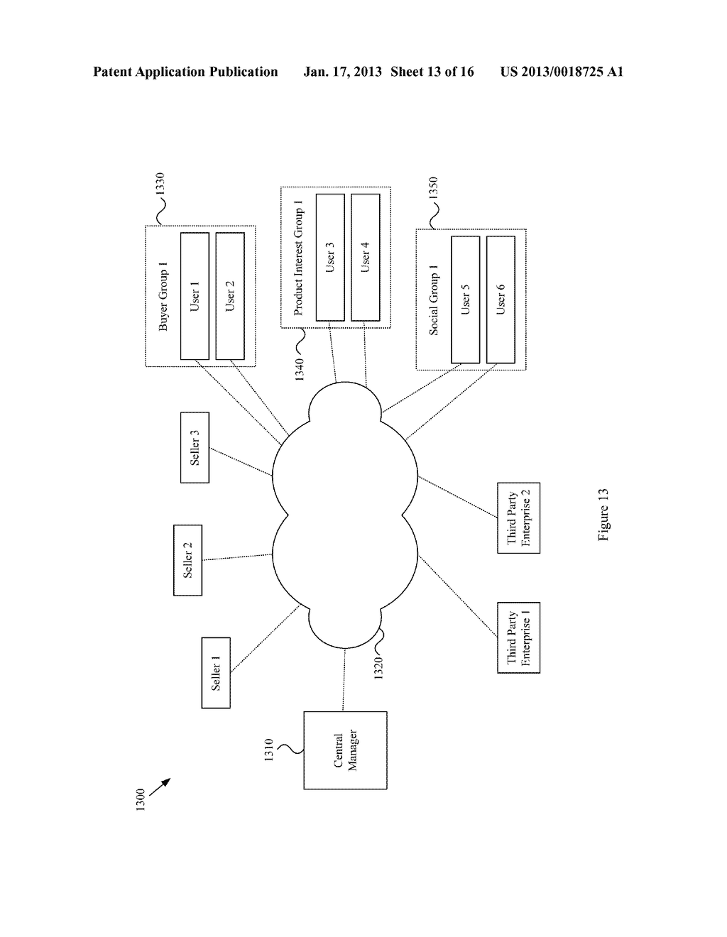 BUYER GROUP TARGETED ADVERTISING IN A DEMAND DRIVEN PROMOTION SYSTEM - diagram, schematic, and image 14