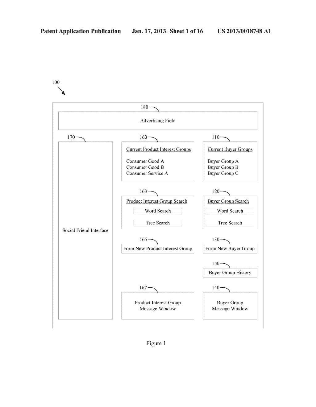 INTEGRATED BUYER GROUP AND SOCIAL NETWORKING INTERFACE FOR A DEMAND DRIVEN     PROMOTION SYSTEM - diagram, schematic, and image 02