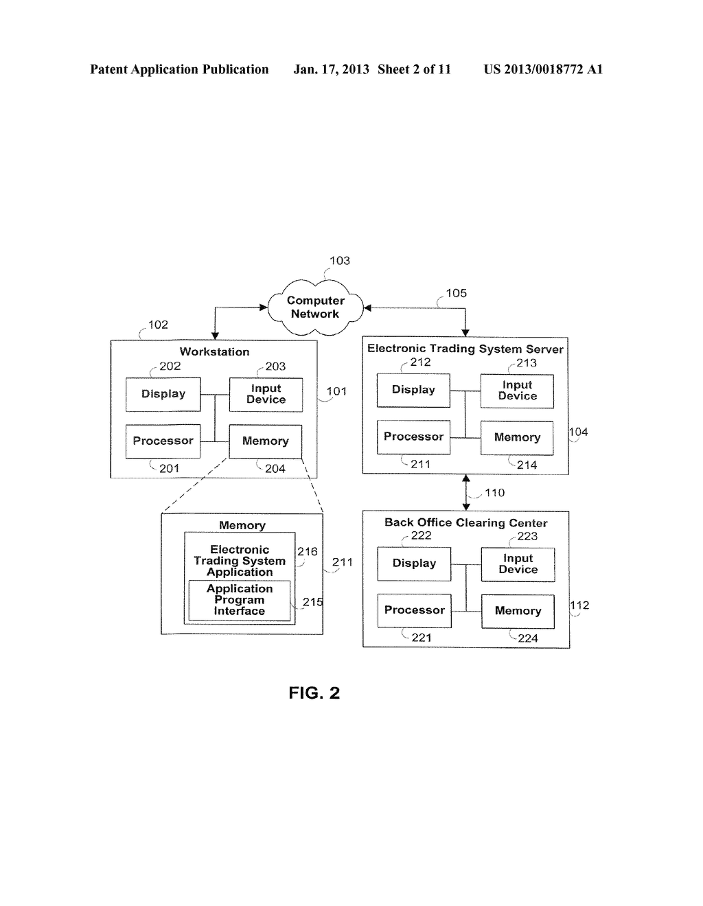 SYSTEMS AND METHODS FOR ESTABLISHING FIRST ON THE FOLLOW TRADING PRIORITY     IN ELECTRONIC TRADING SYSTEMS - diagram, schematic, and image 03