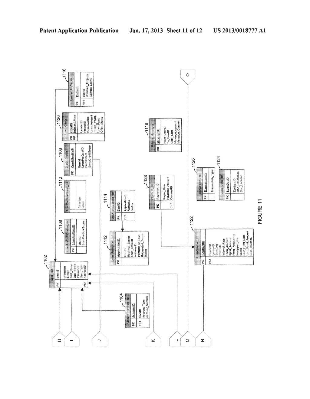 SYSTEMS, METHODS AND APPARATUS FOR SOCIAL NETWORK-BASED LENDING - diagram, schematic, and image 12