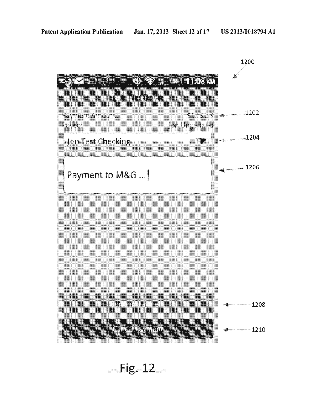 MOBILE COMMUNICATION DEVICE BASED MONETARY TRANSFER SYSTEM - diagram, schematic, and image 13