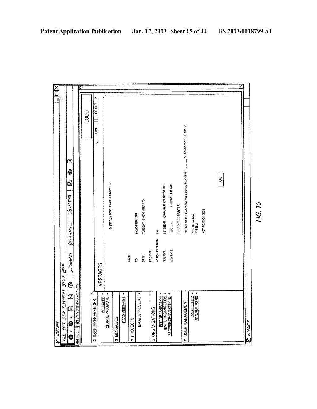 CONSTRUCTION PAYMENT MANAGEMENT SYSTEM AND METHOD WITH SUB-TIER DOCUMENT     EXCHANGE AND APPROVAL FEATURES - diagram, schematic, and image 16