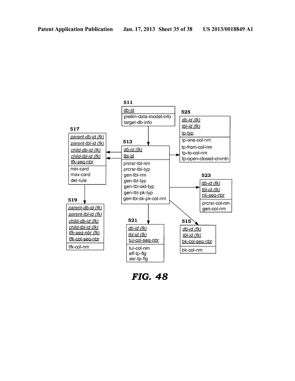 MANAGEMENT OF TEMPORAL DATA BY MEANS OF A CANONICAL SCHEMA - diagram, schematic, and image 36