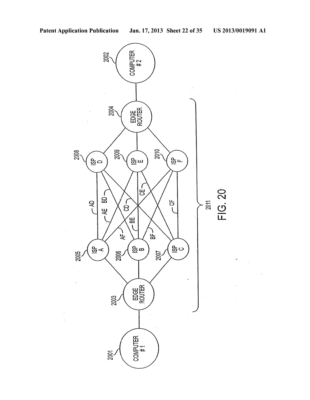 AGILE NETWORK PROTOCOL FOR SECURE COMMUNICATIONS WITH ASSURED SYSTEM     AVAILABILITY - diagram, schematic, and image 23