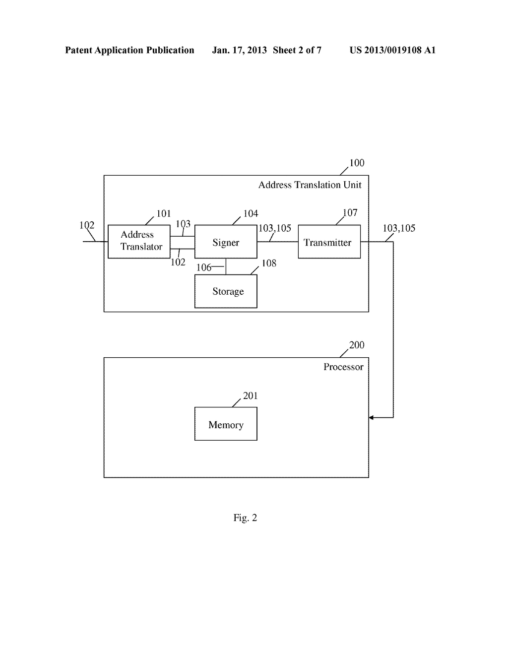 ADDRESS TRANSLATION UNIT, DEVICE AND METHOD FOR REMOTE DIRECT MEMORY     ACCESS OF A MEMORY - diagram, schematic, and image 03