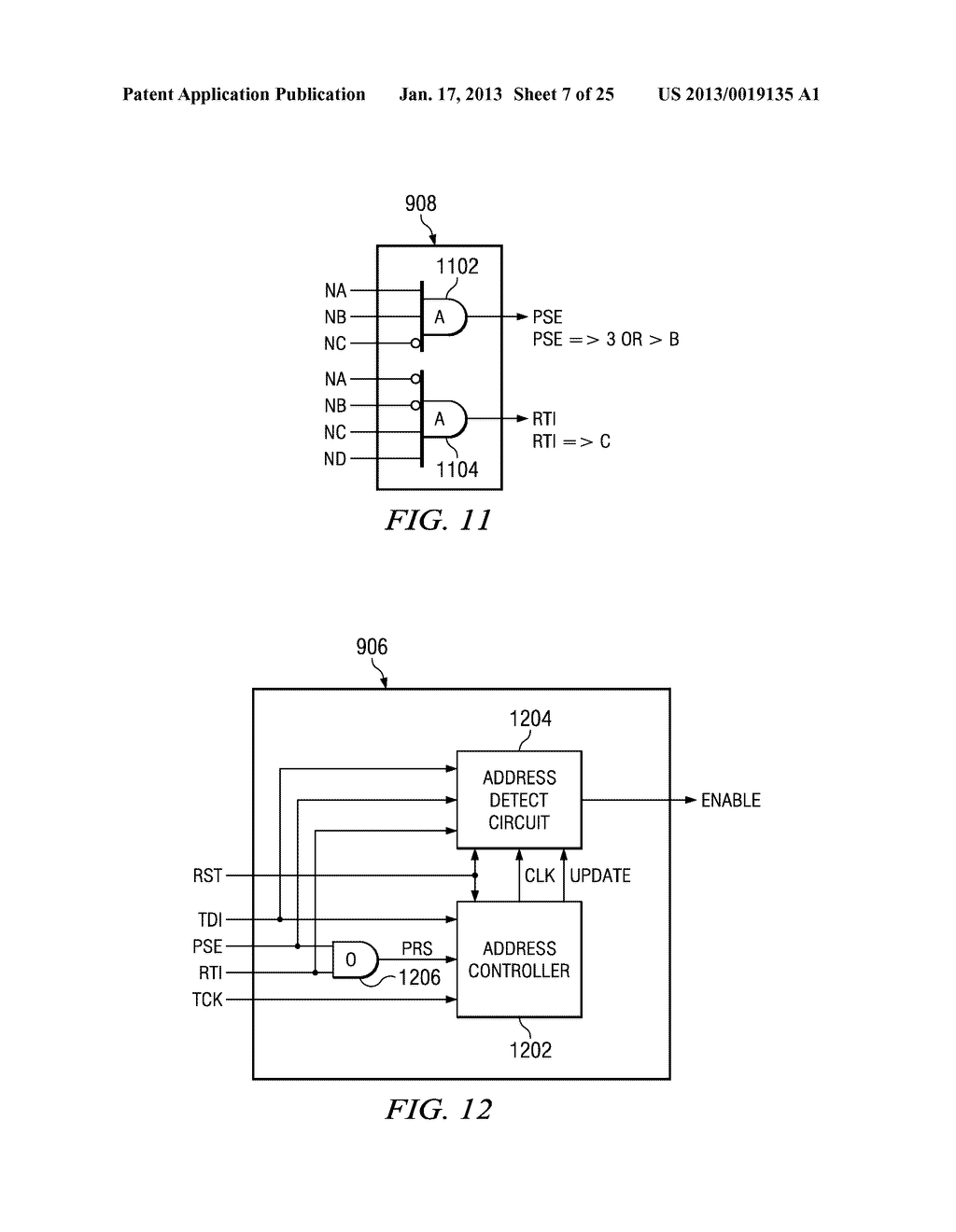 TEST ACCESS PORT WITH ADDRESS AND COMMAND CAPABILITY - diagram, schematic, and image 08