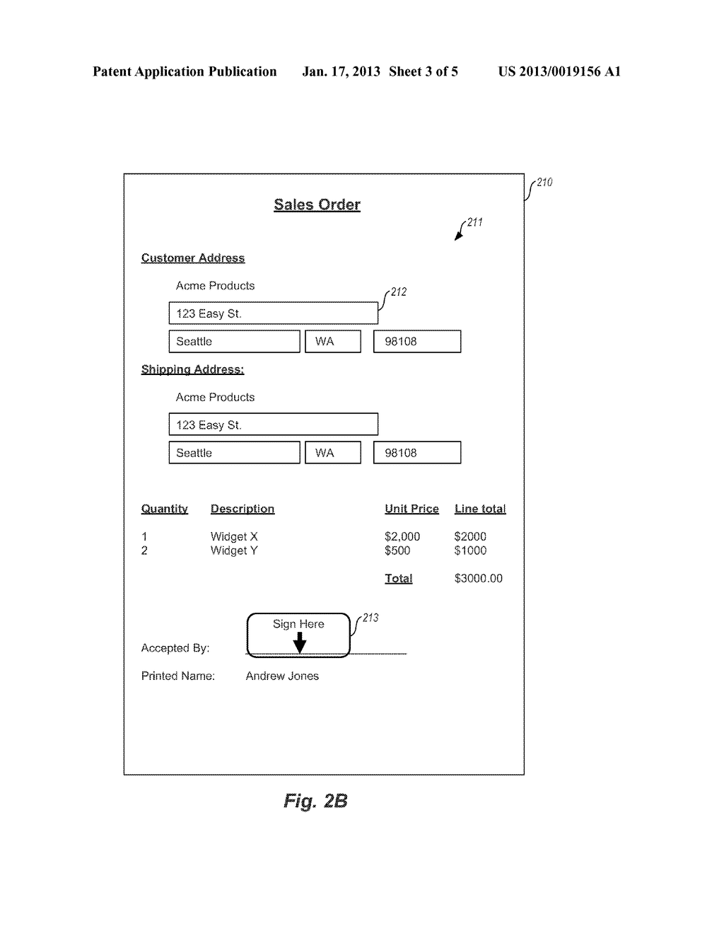 Method for Associating Third Party Content with Online Document Signing - diagram, schematic, and image 04