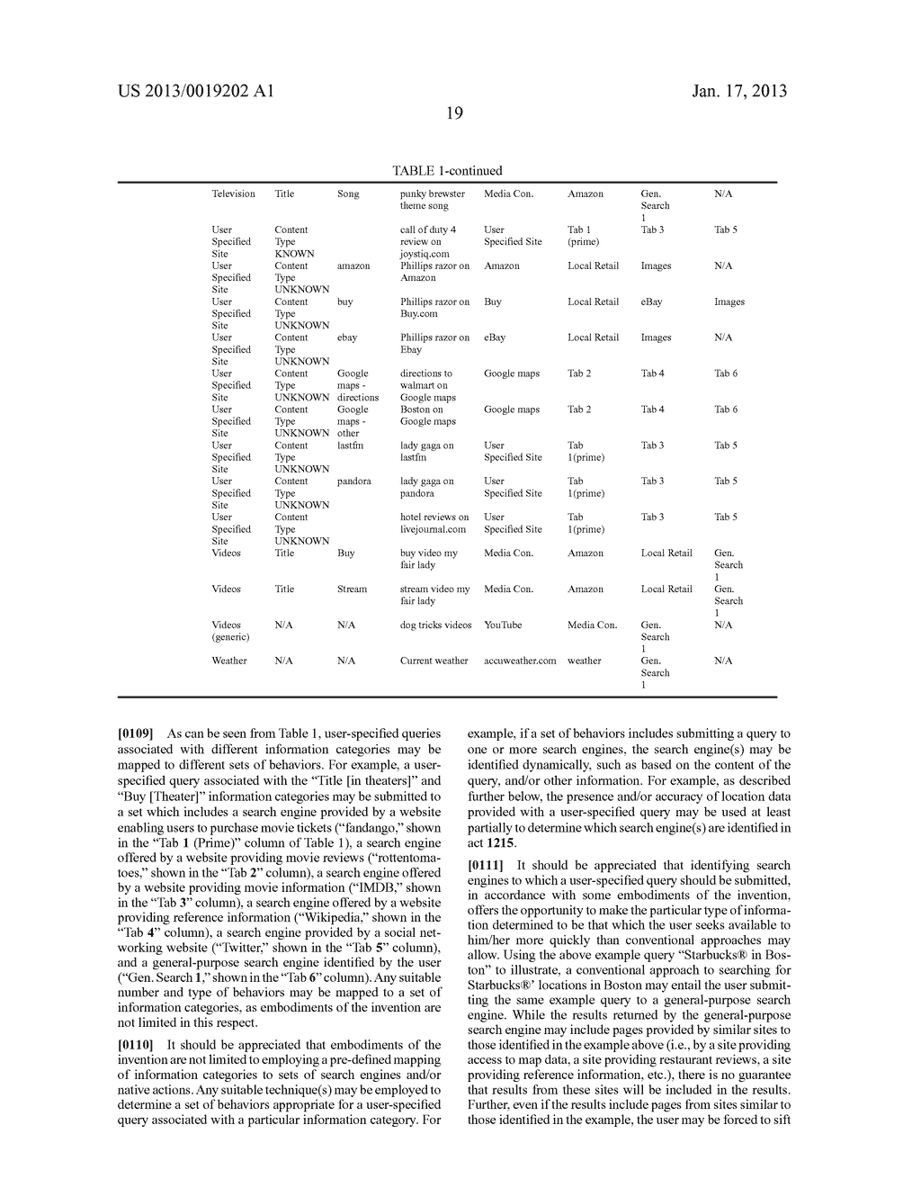 METHODS AND APPARATUS FOR DELIVERING INFORMATION OF VARIOUS TYPES TO A     USER - diagram, schematic, and image 33