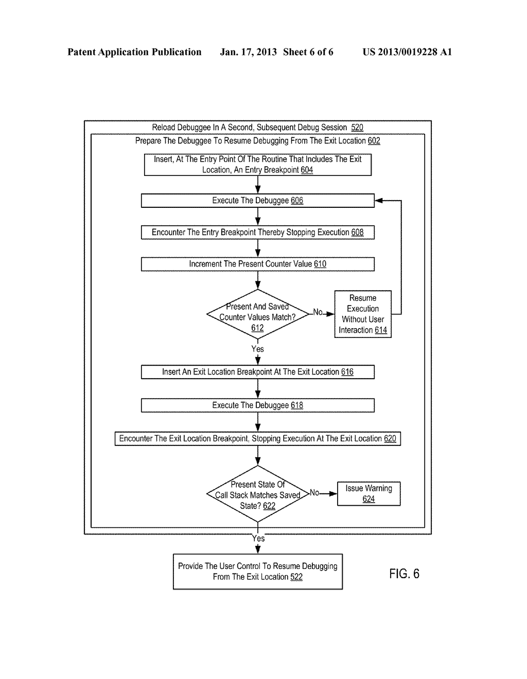 Resuming A Prior Debug SessionAANM Bates; Cary L.AACI RochesterAAST MNAACO USAAGP Bates; Cary L. Rochester MN US - diagram, schematic, and image 07