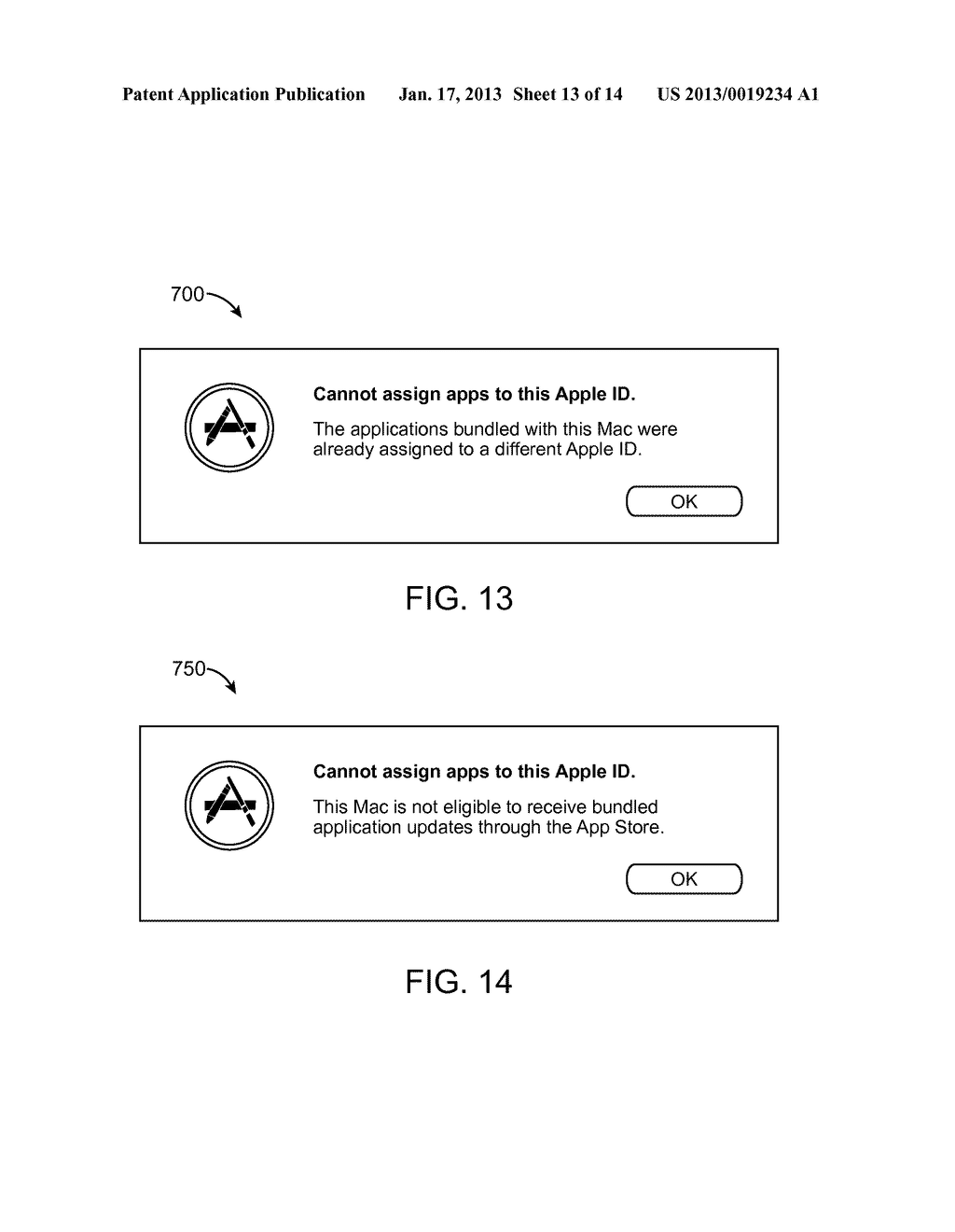 SYSTEM AND METHOD FOR LINKING PRE-INSTALLED SOFTWARE TO A USER ACCOUNT ON     AN ONLINE STORE - diagram, schematic, and image 14