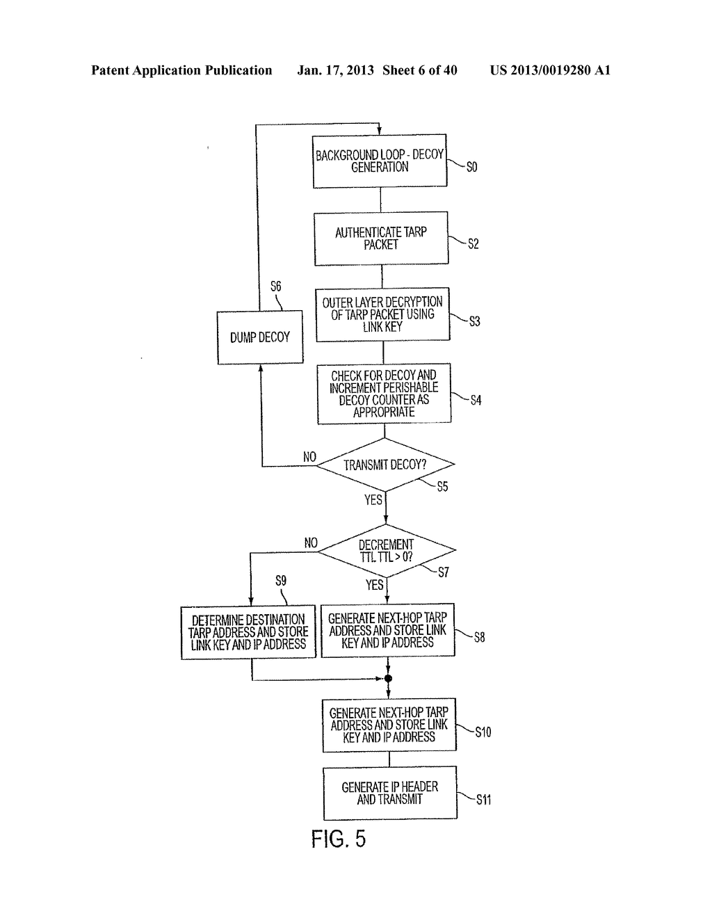 ESTABLISHING SECURE COMMUNICATION LINK BETWEEN COMPUTERS OF VIRTUAL     PRIVATE NETWORK - diagram, schematic, and image 07