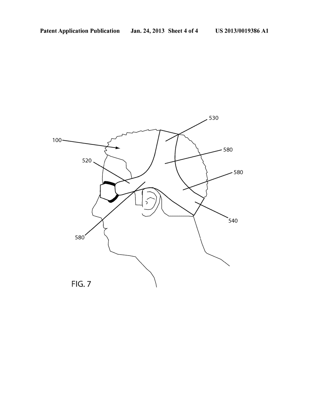 Aquatic goggles - diagram, schematic, and image 05