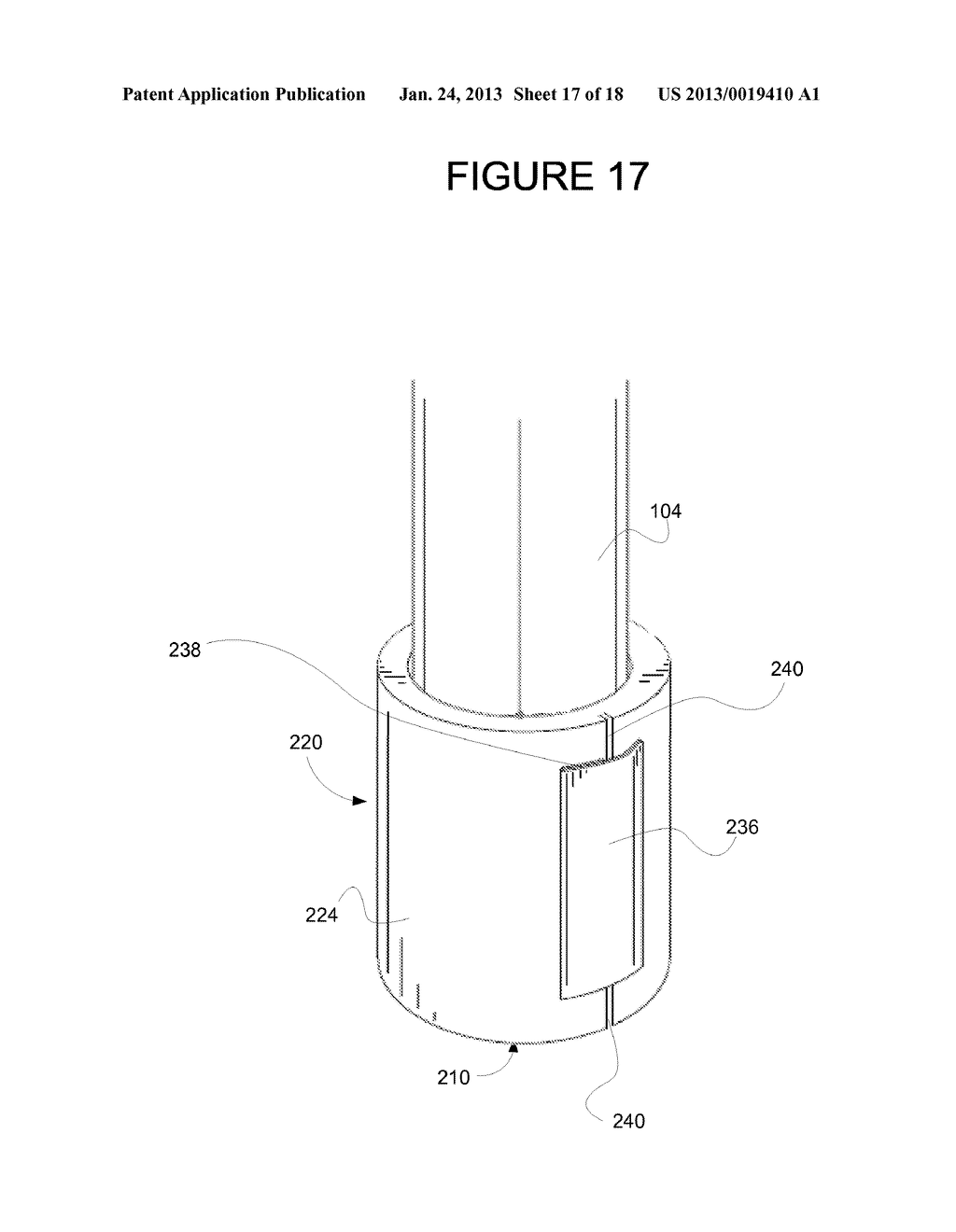 SYSTEMS AND METHODS FOR PROVIDING A PROTECTIVE GUARD FOR FURNITURE LEGS - diagram, schematic, and image 18