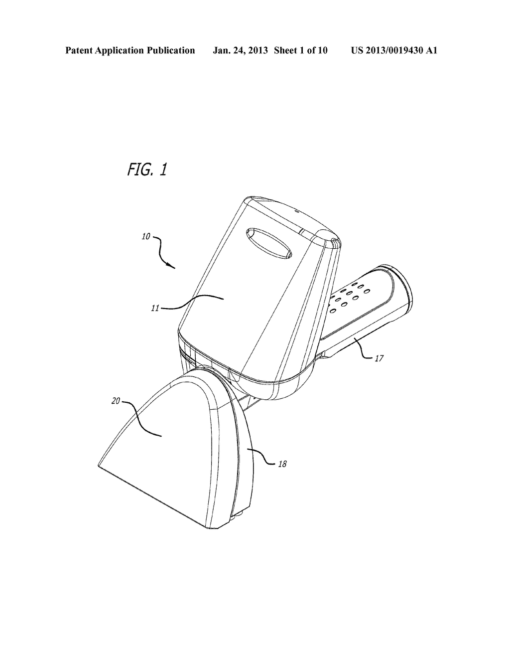 EXTRACTOR TOOL FOR A WET/DRY VACUUM - diagram, schematic, and image 02