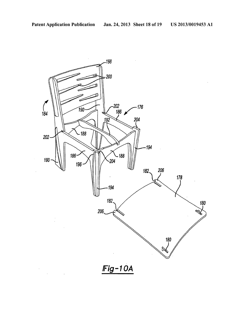 FLAT PACK FRICTION FIT FURNITURE SYSTEM - diagram, schematic, and image 19